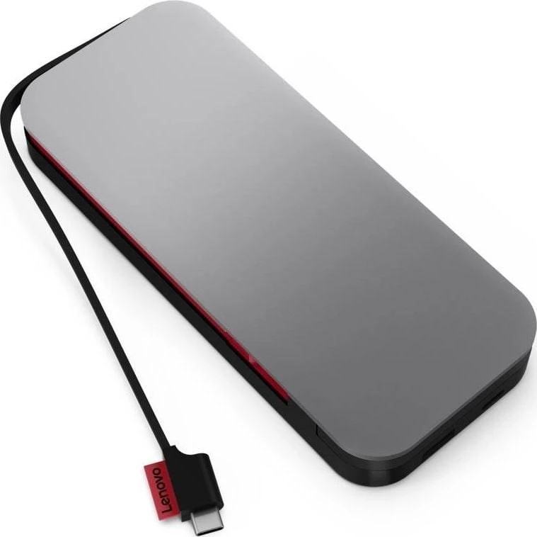 Lenovo | Nešiojamas kompiuteris Power Bank | Go G0A3LG2WWW | 20000 mAh | 390 g | Storm Pilkas