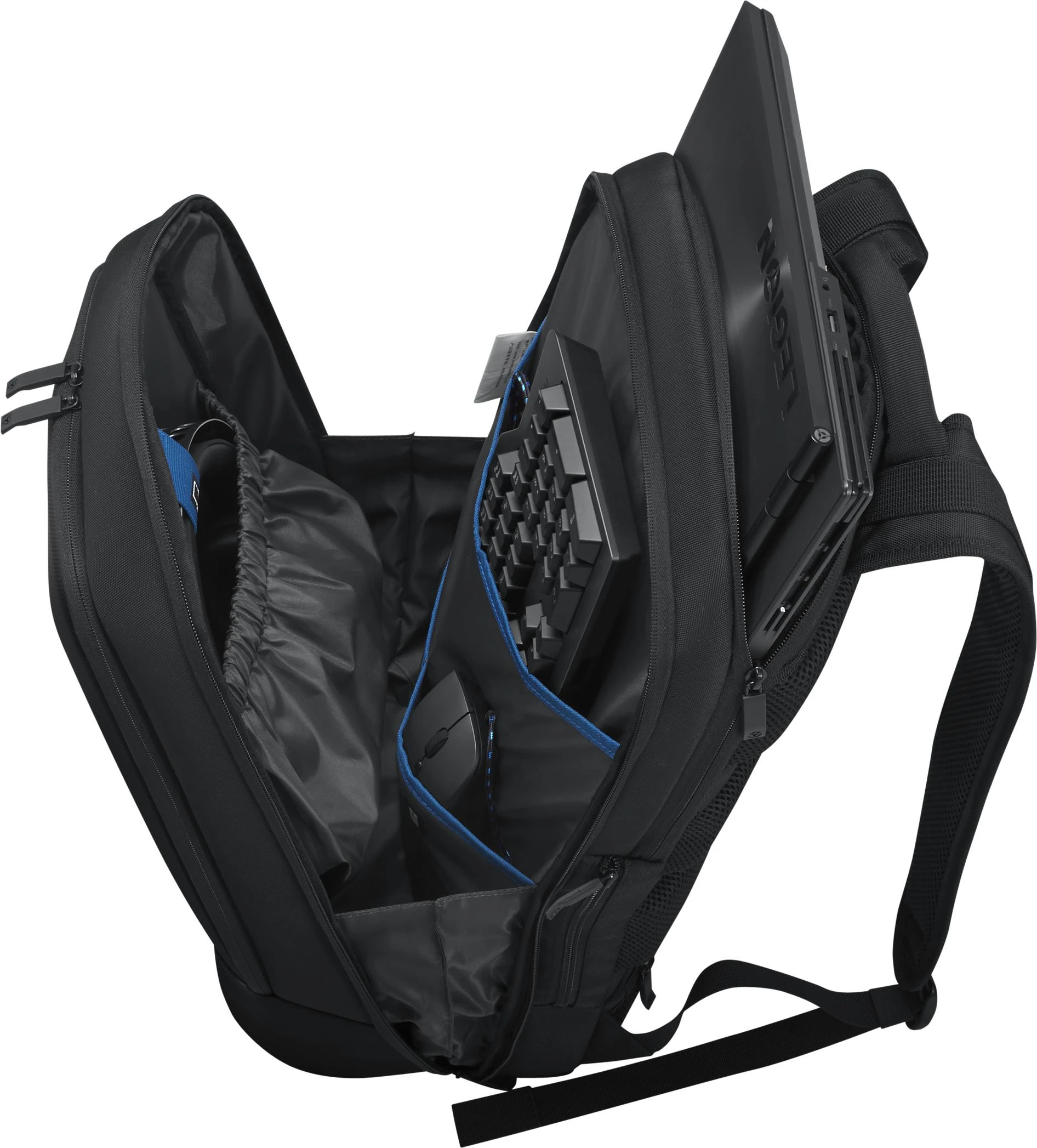 Lenovo | Legion Armoured Backpack II | GX40V10007 | Tinka iki 17/18 " | Kuprinė | Dirželis per petį | Juodas