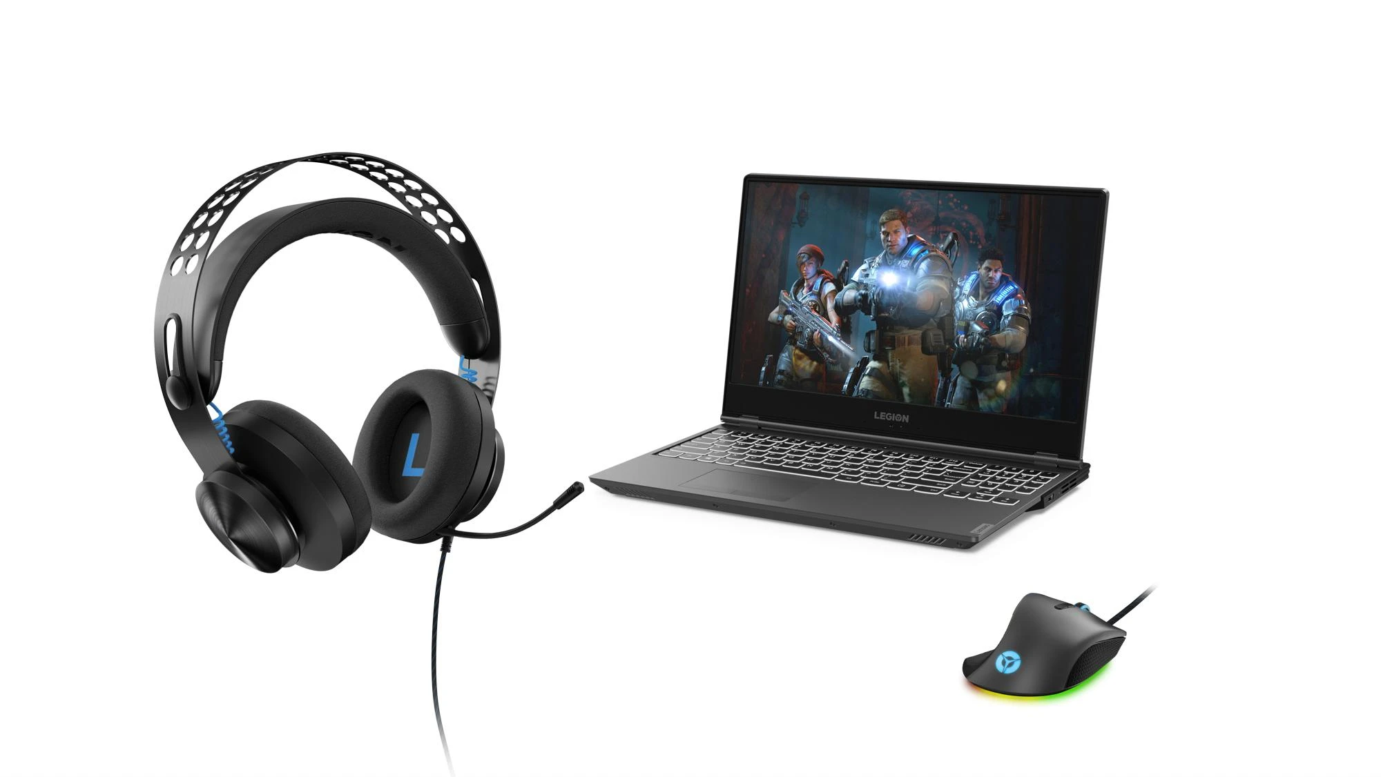 Žaidimų ausinės Lenovo Legion H300