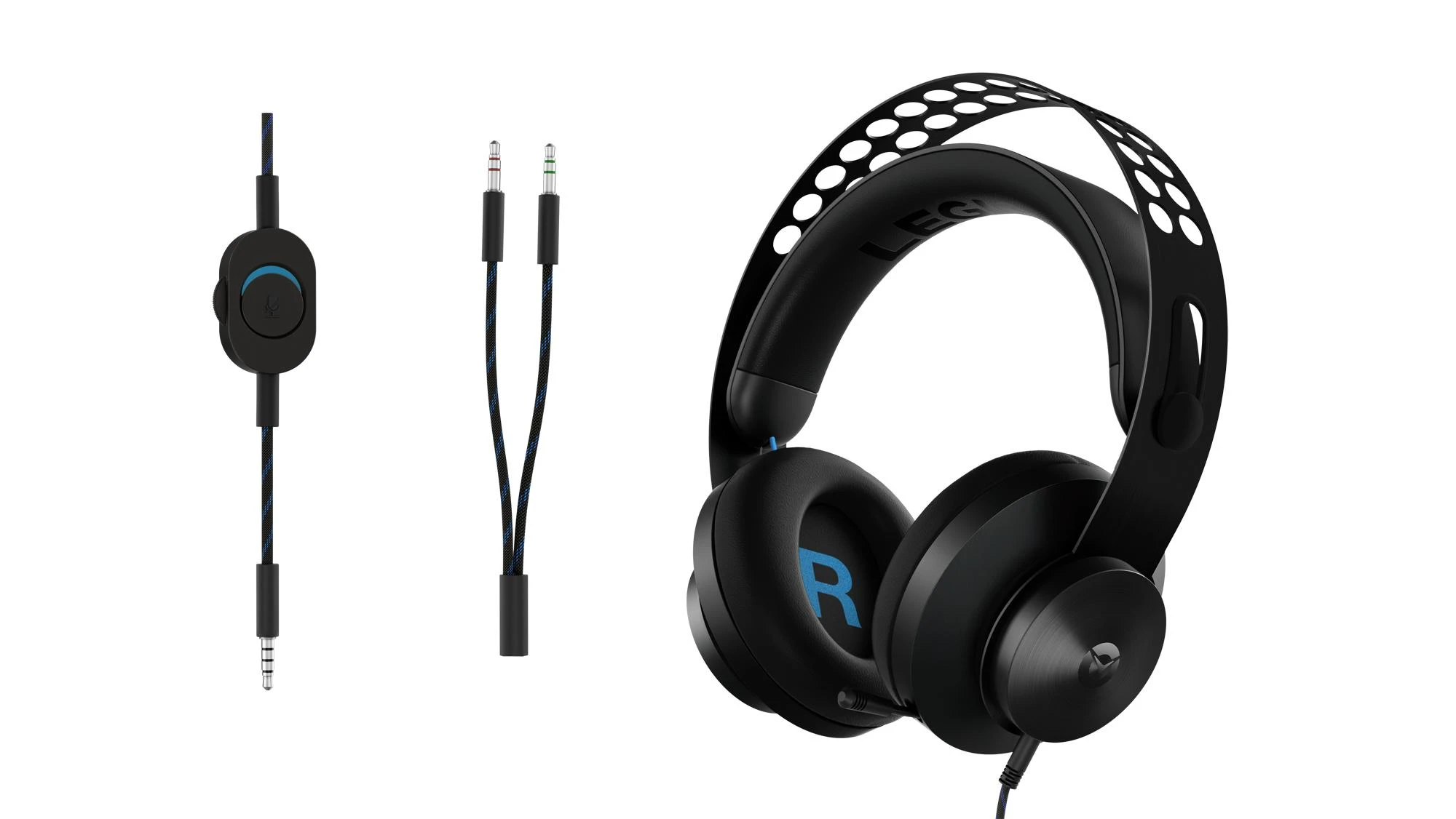Žaidimų ausinės Lenovo Legion H300