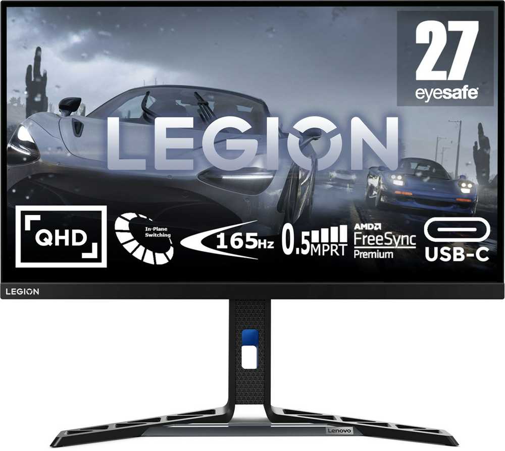 Monitorius LENOVO LEGION Y27H-30 27 colių 2K QHD PRO ŽAIDIMŲ MONITORIAI (NANO IPS PANEL, 180HZ (OD), 0.5MS MPRT, USB-C, HDMI 2.0, DP 1.4, FREESYNC?, GARSIAKARIAI, EYESAFE/SWI) – PIVOT STAND (3 METŲ GARANTIJA)