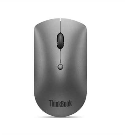 Pelė Lenovo ThinkBook Bluetooth Silent Mouse, Pilkos spalvos