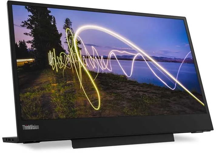 Monitorius Lenovo ThinkVision M15 15,6 colio, IPS, FHD, 1920 x 1080, 16:9, Įjungta: 6 ms Išjungta: 14 ms, 250 cd/m², Juodas, 1 x USB Type-C, 60 Hz