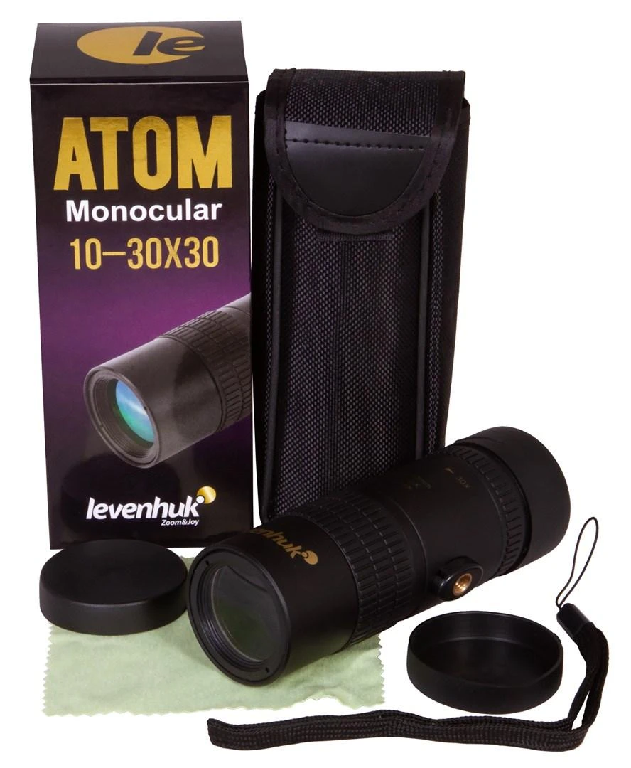 Levenhuk Monokuliaras Atom 10-30x30