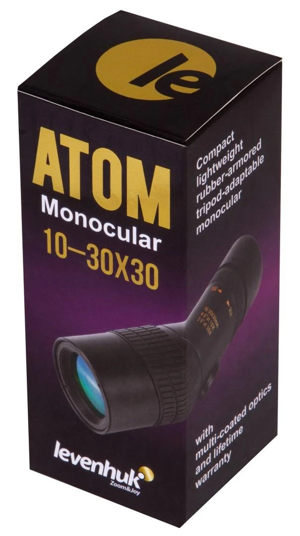 Levenhuk Monokuliaras Atom 10-30x30