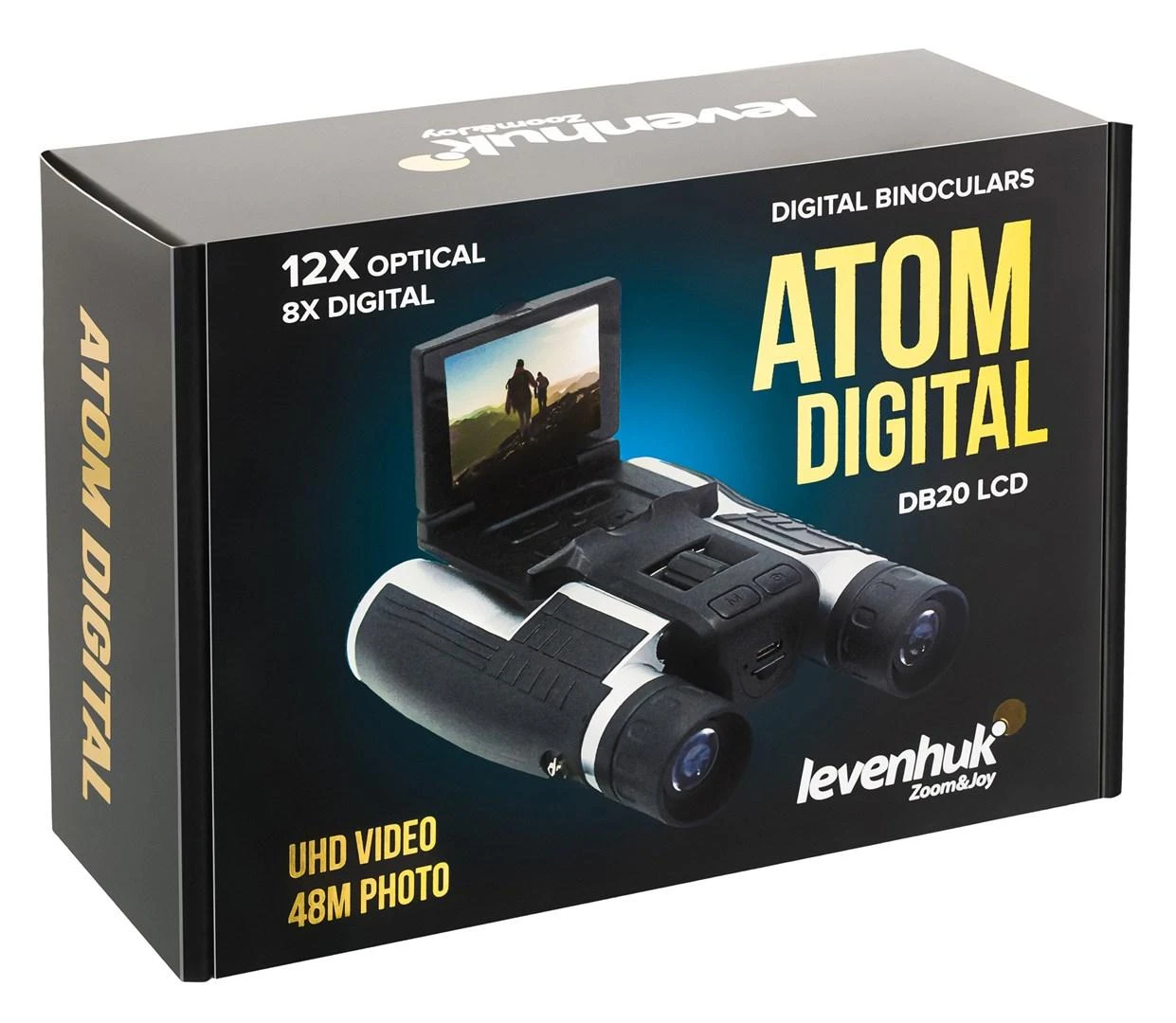 Žiūronai Levenhuk Atom DB20 LCD skaitmeninis optinis žiūronas