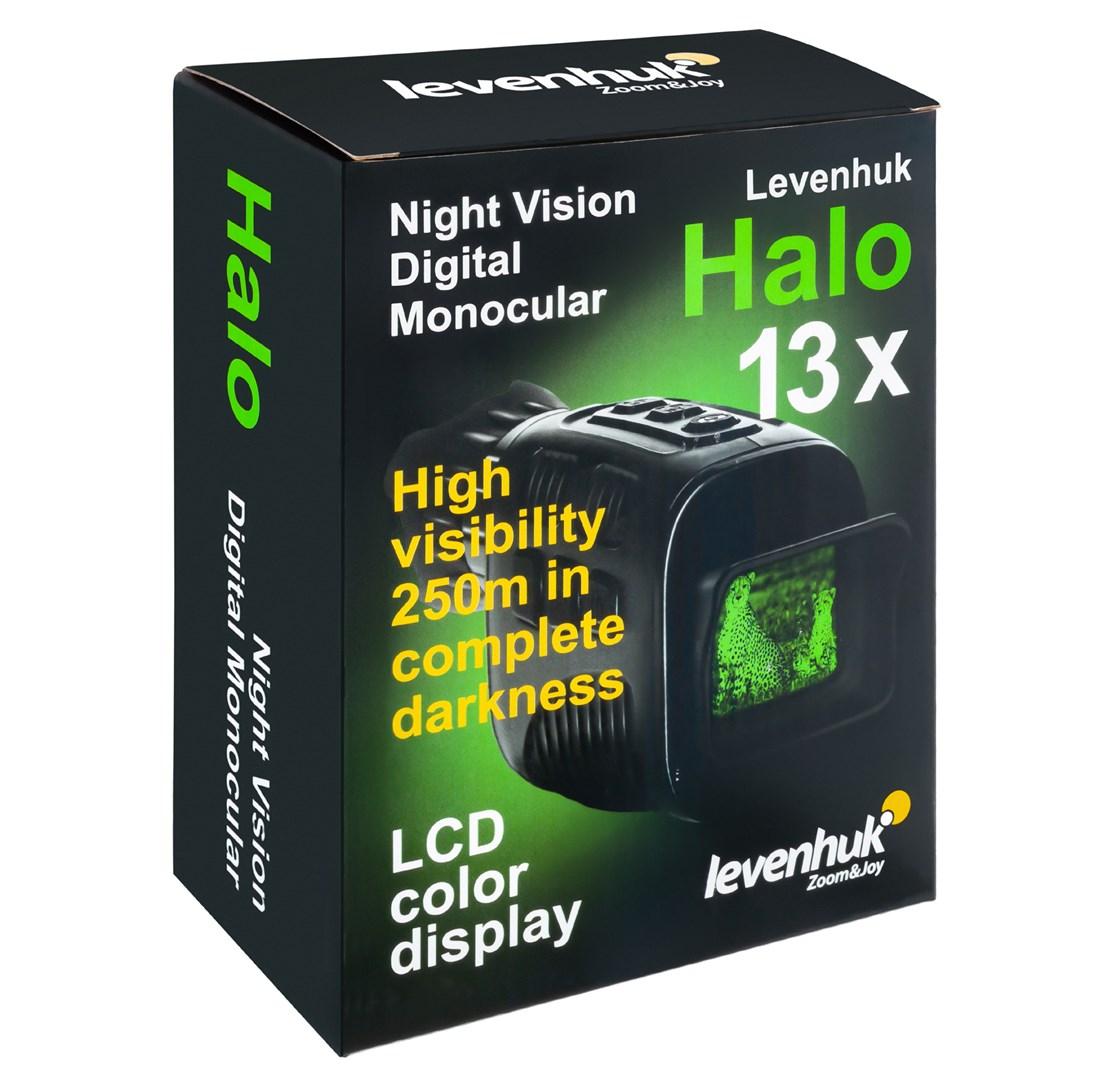 Optinis Monoklis - Levenhuk Halo 13x, Juodas