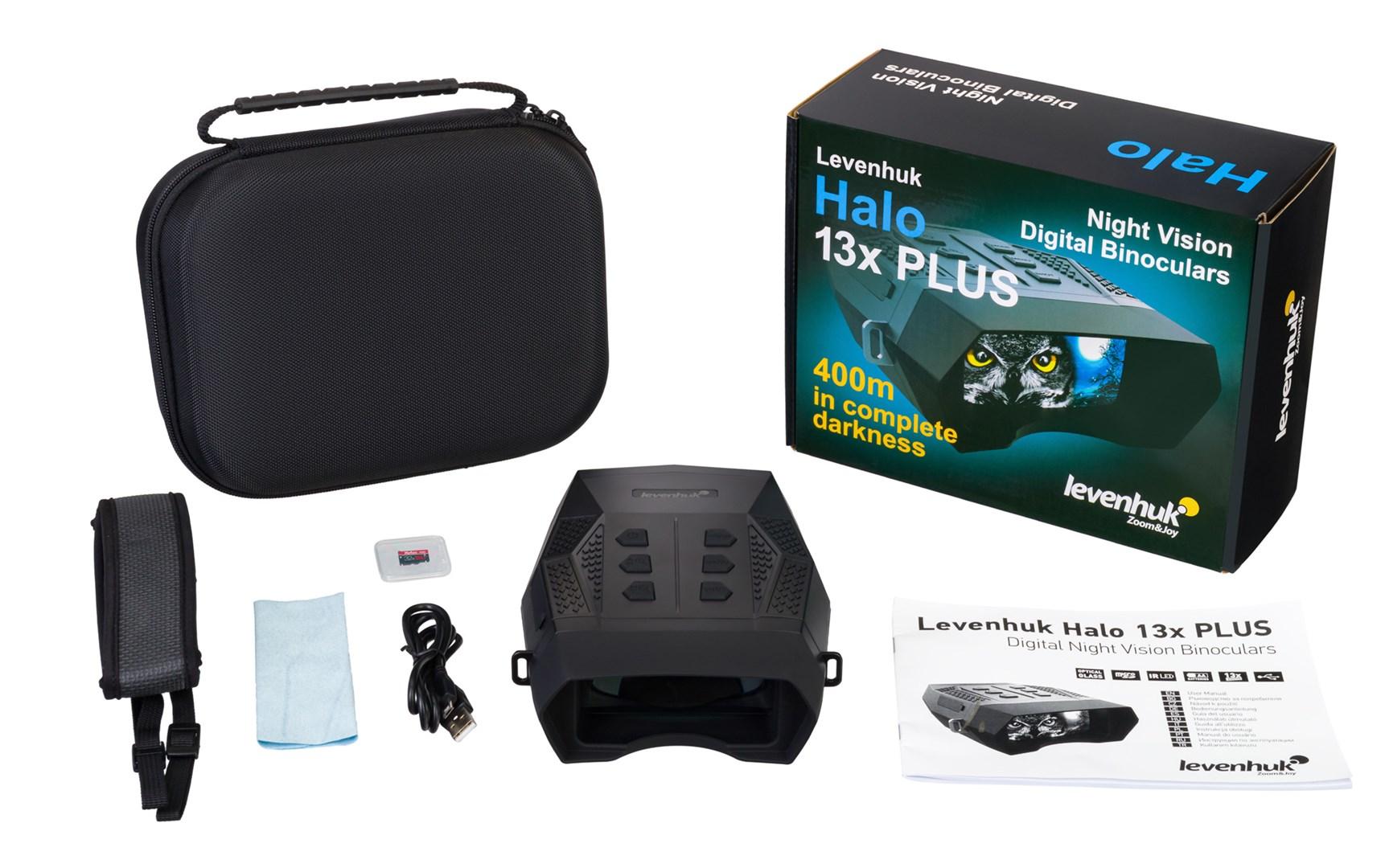 Levenhuk Night Vision Levenhuk Halo 13x PLUS skaitmeniniai naktinio matymo žiūronai