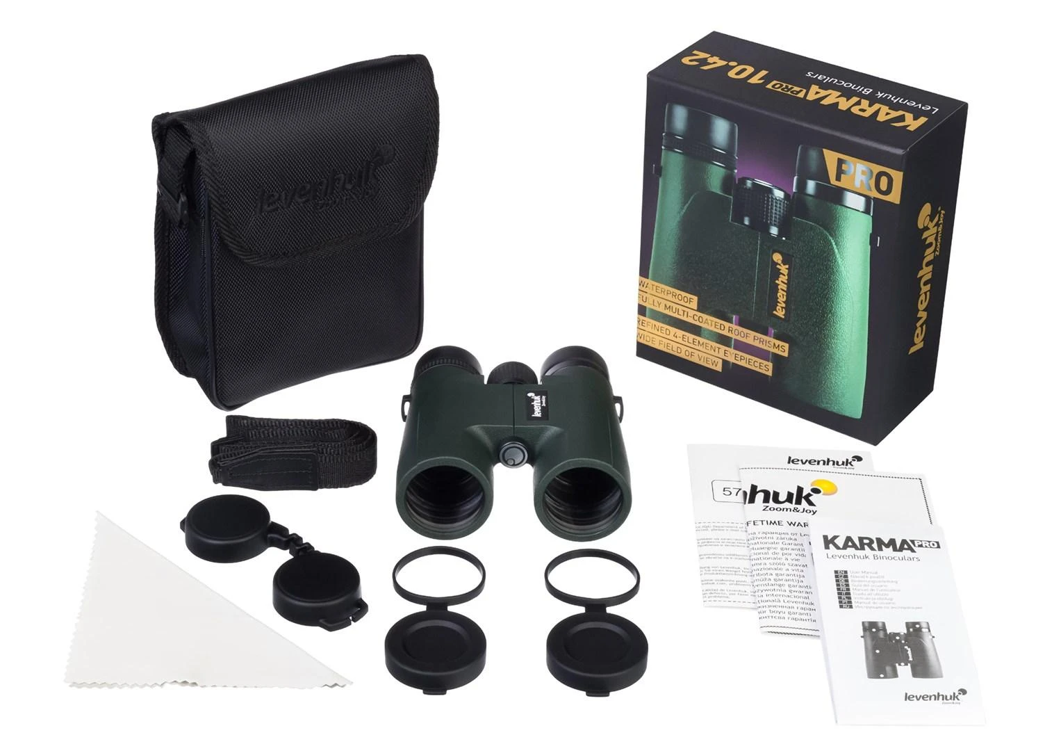 Levenhuk Žiūronai Karma PRO 10x42