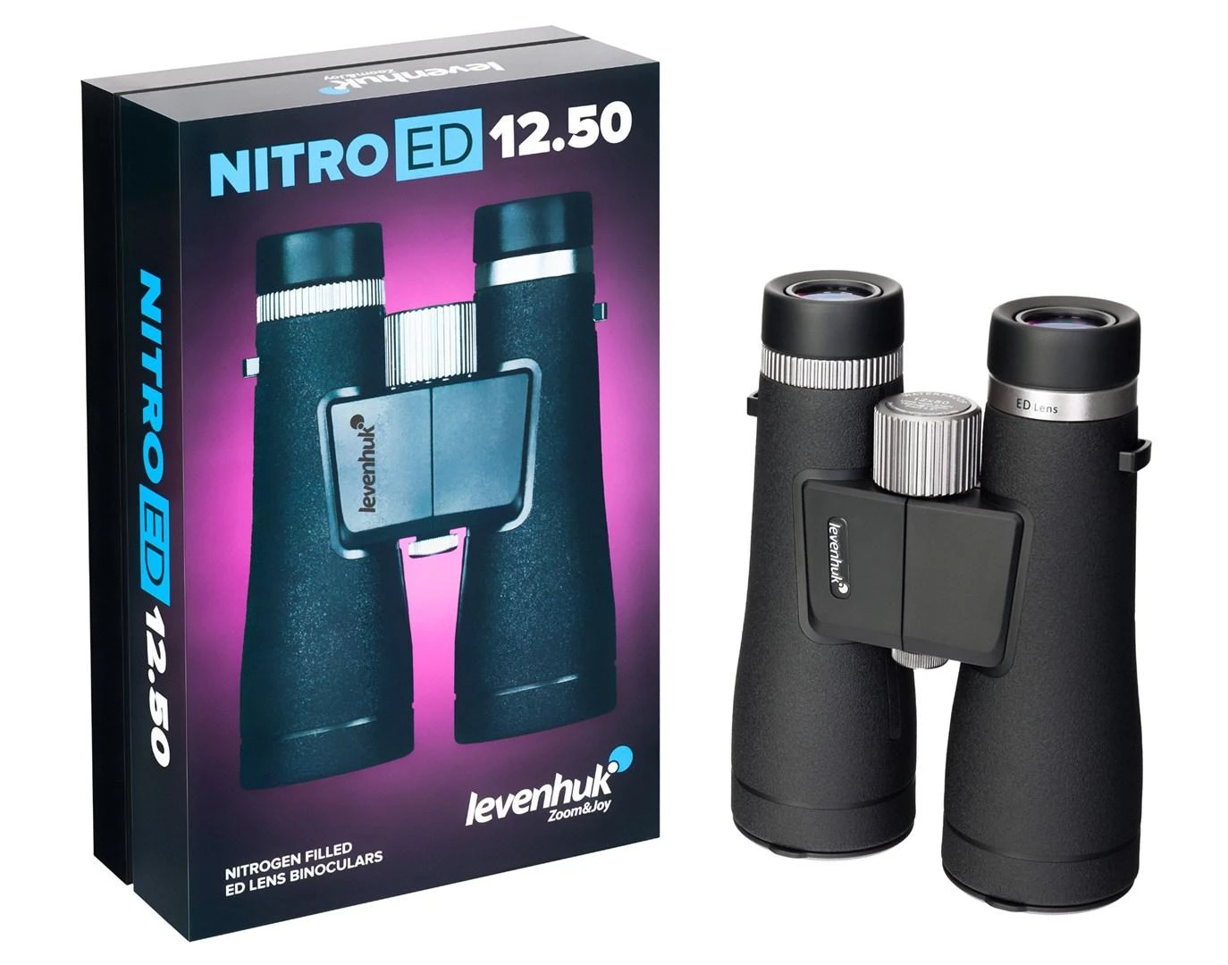 Levenhuk Nitro ED 12x50 žiūronai