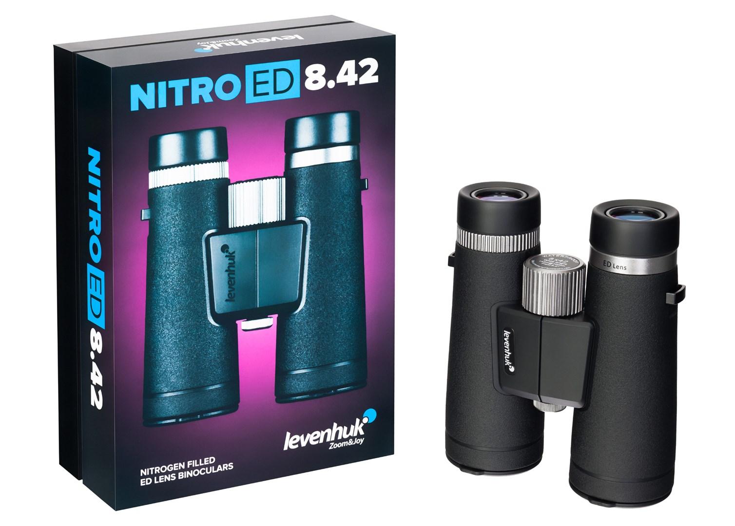 Žiūronai Levenhuk Nitro ED 8x42 Žiūronas