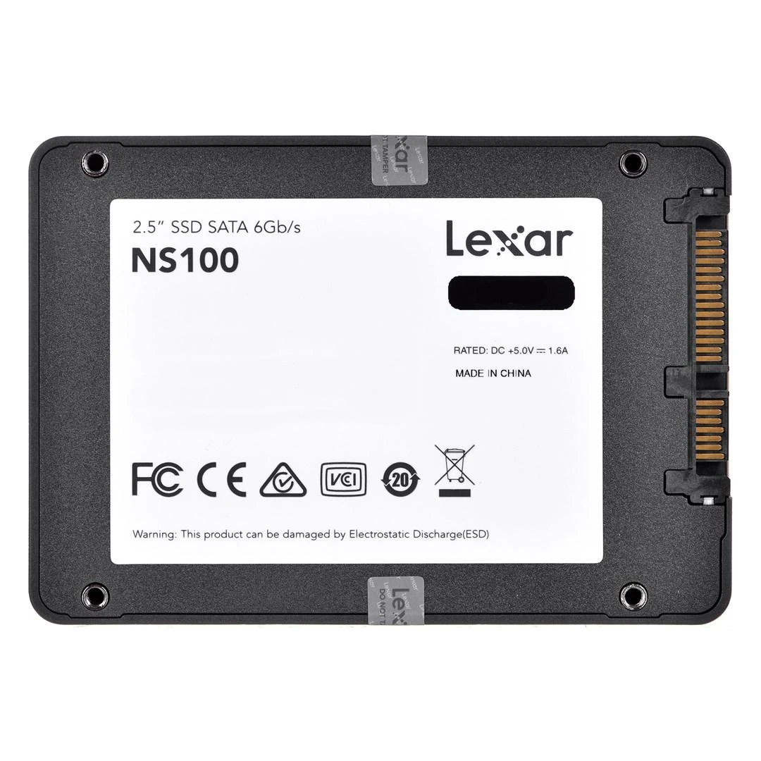 Lexar | SSD | NS100 | 1000 GB | SSD form factor 2.5 | Solid-state drive sąsaja SATA III | Skaitymo greitis 550 MB/s