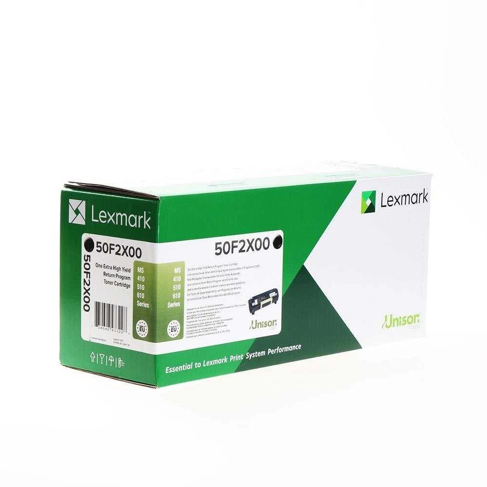 Lexmark 502X (50F2X00) Return, juoda kasetė