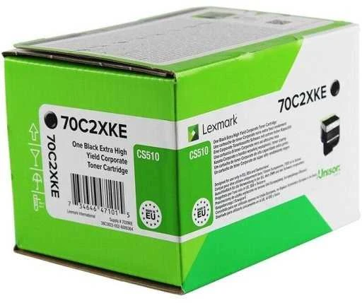 Lexmark Corporate Toneris Cartridge 70C2XKE Juodas, 8000 pages