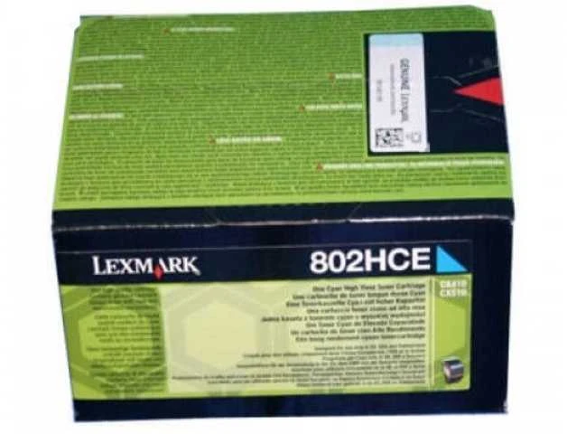 Lexmark 80C2HC0 kasetė, žalsvai mėlyna, 3000 puslapių