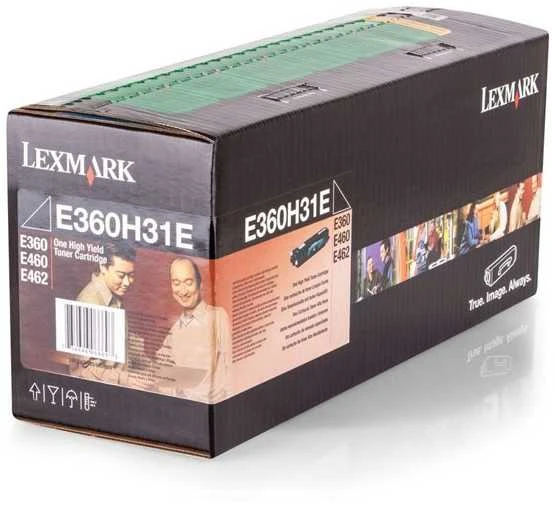 Lexmark E360H11E Cartridge, Juodas, 9000 pages
