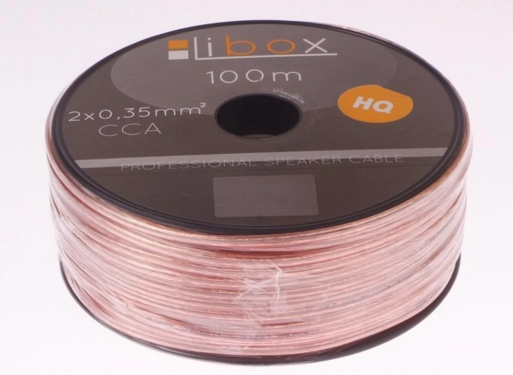 Libox garso kabelio ritė 2x0,35 mm2