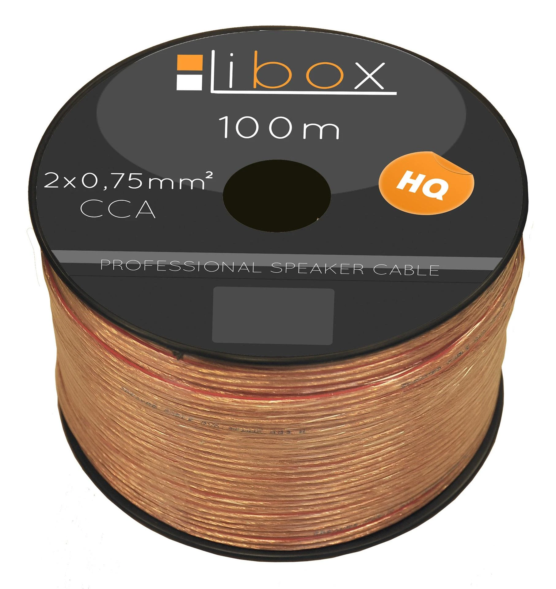 Libox 100m garsiakalbių laido ritė