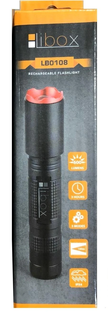 Libox LB0108 LED CREE XP-E prožektorius Juodas LED