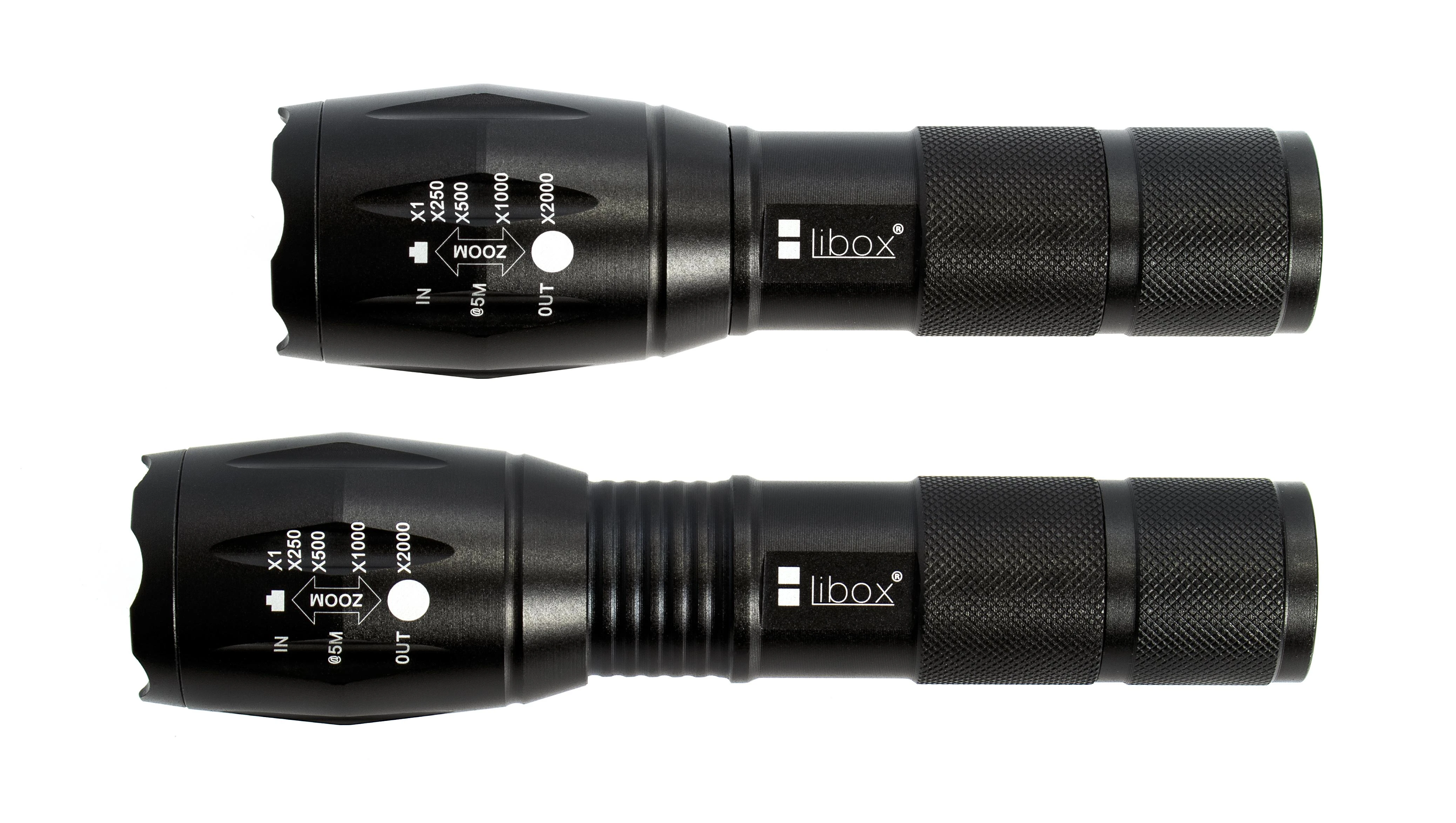 Taktinis žibintuvėlis LED LB0110 Libox
