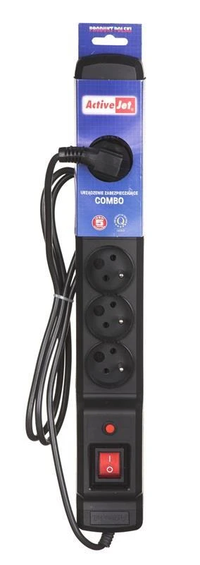 Ilgiklis - Activejet COMBO 6GN 1,5M 6 AC Lizdai