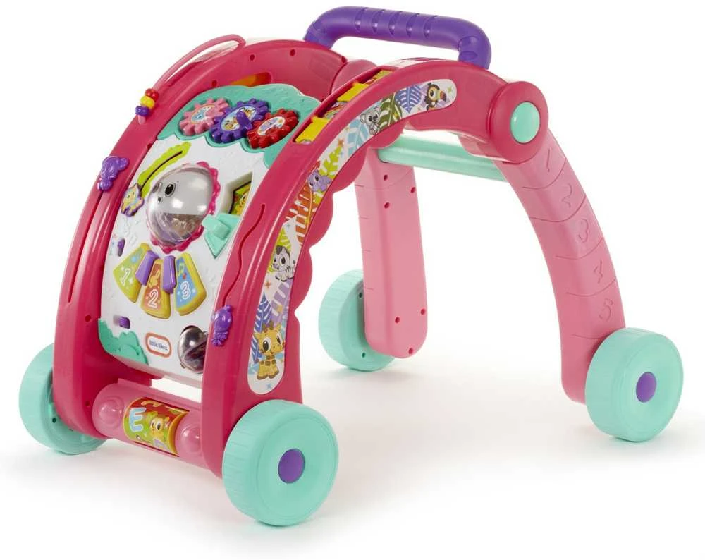 Little Tikes Vaikštynė „Trys viename“, rožinis
