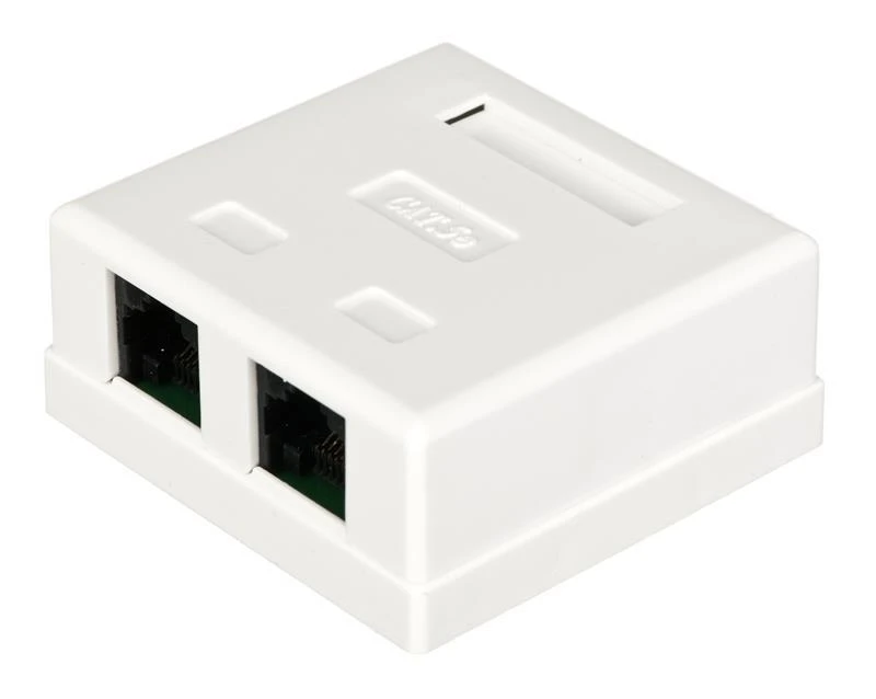 Alantec GN002 laido jungtis 2xRJ45 balta