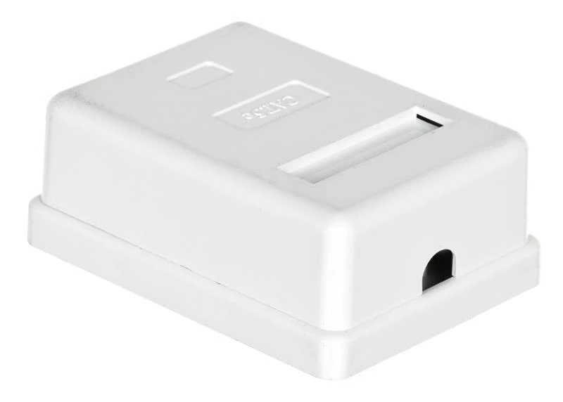 Alantec A-LAN GN005 tinklo jungiamoji dėžutė Cat5e, balta