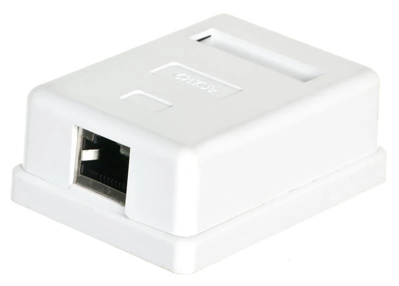 Alantec A-LAN GN005 tinklo jungiamoji dėžutė Cat5e, balta