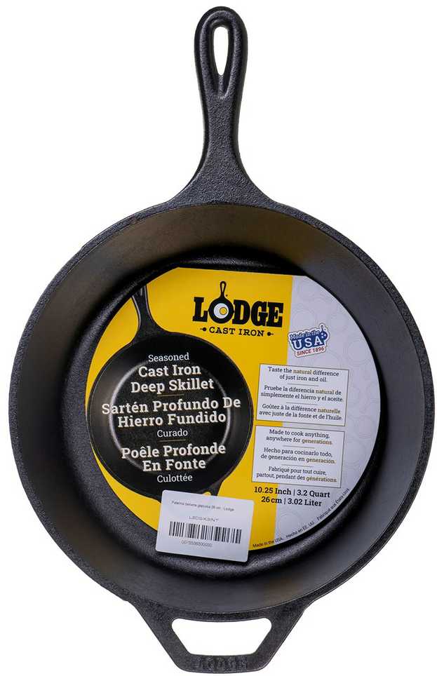 LODGE GILIAI KETUS KEJUTI 26 CM (Atnaujinta)