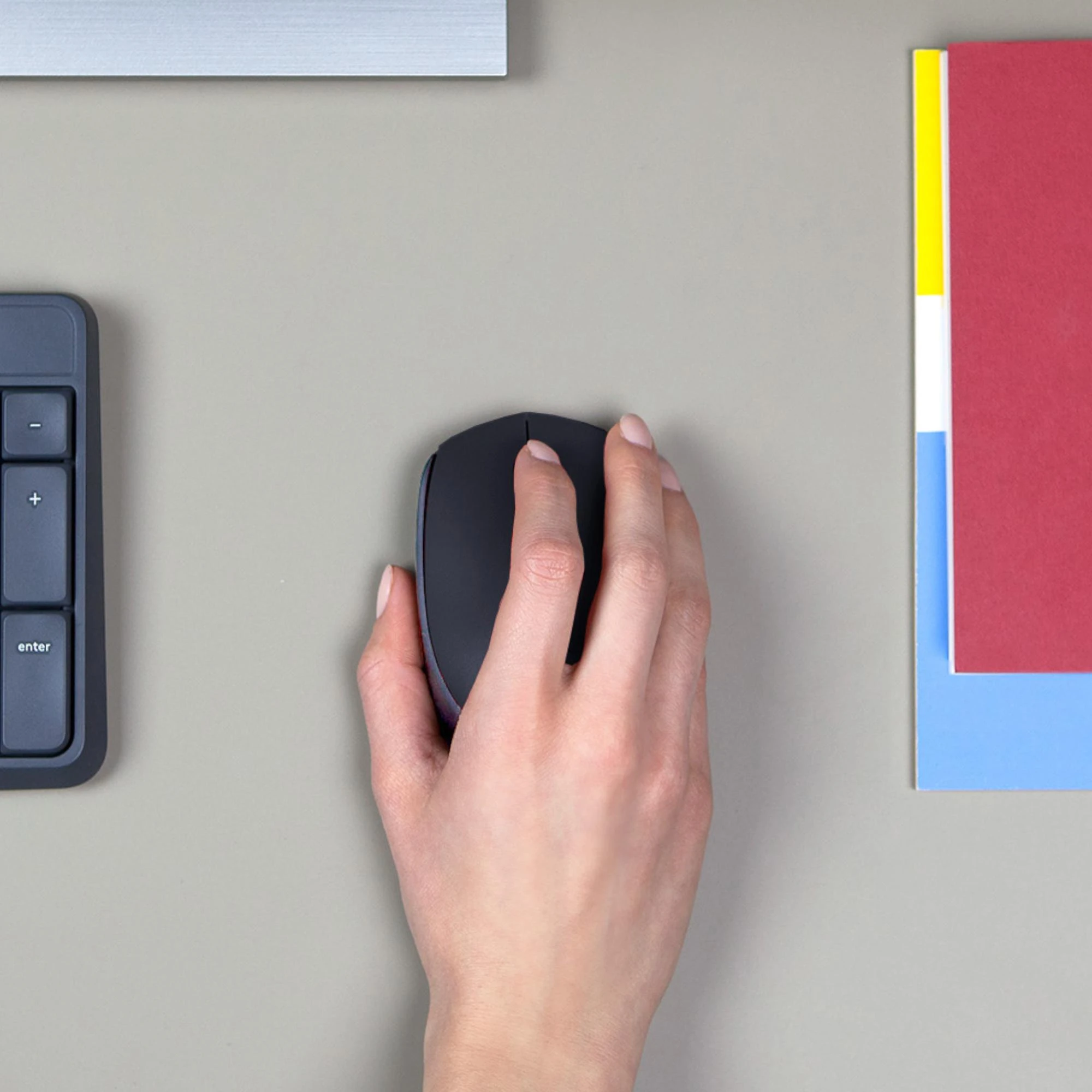 Belaidė pelė Logitech B170, Juoda
