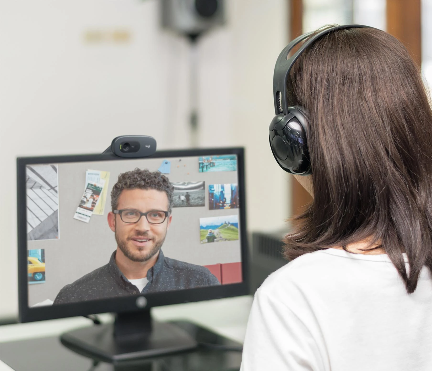 Internetinė kamera Logitech C505 HD webcam USB (960-001364)