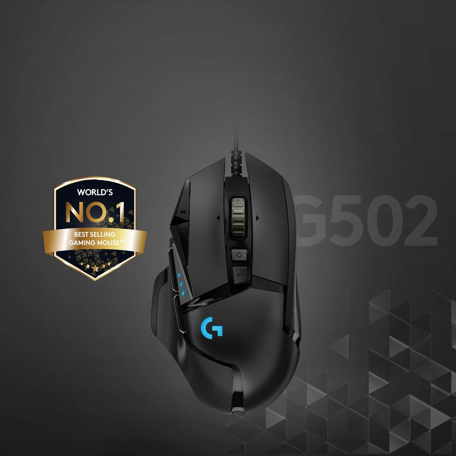 Žaidimų pelė Logitech G502 Hero