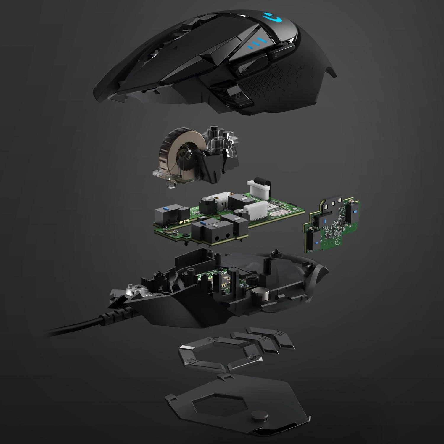 Žaidimų pelė Logitech G502 Hero
