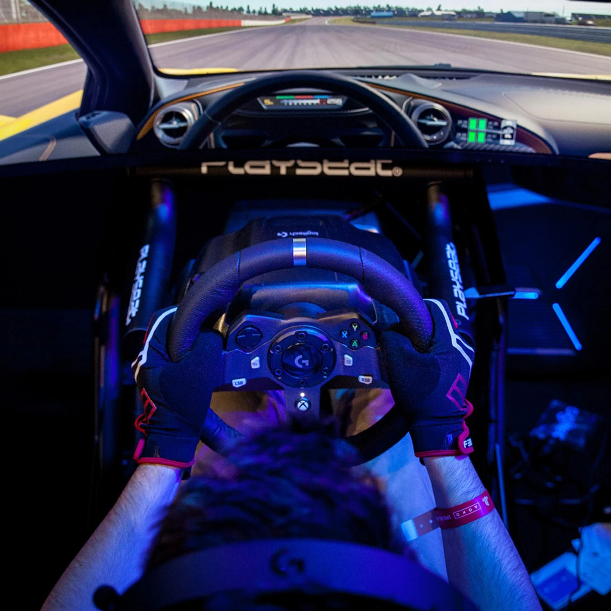 Logitech G920 Driving Force žaidimų vairas skirtas Xbox One ir PC su pedalais