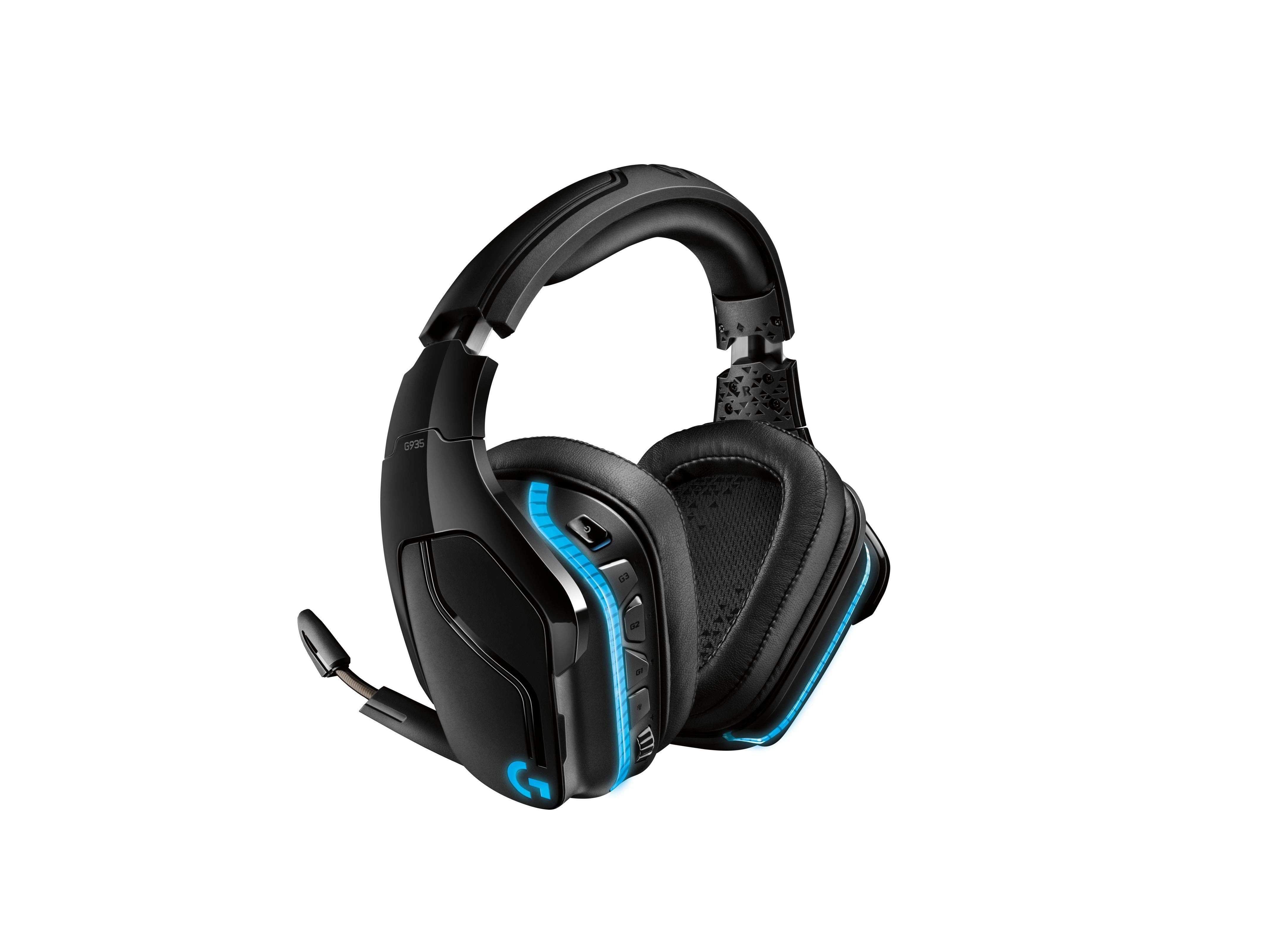 LOGITECH G935 Belaidės 7.1 Surround Sound LIGHTSYNC Ausinės Žaidimams - 2.4GHZ - EMEA