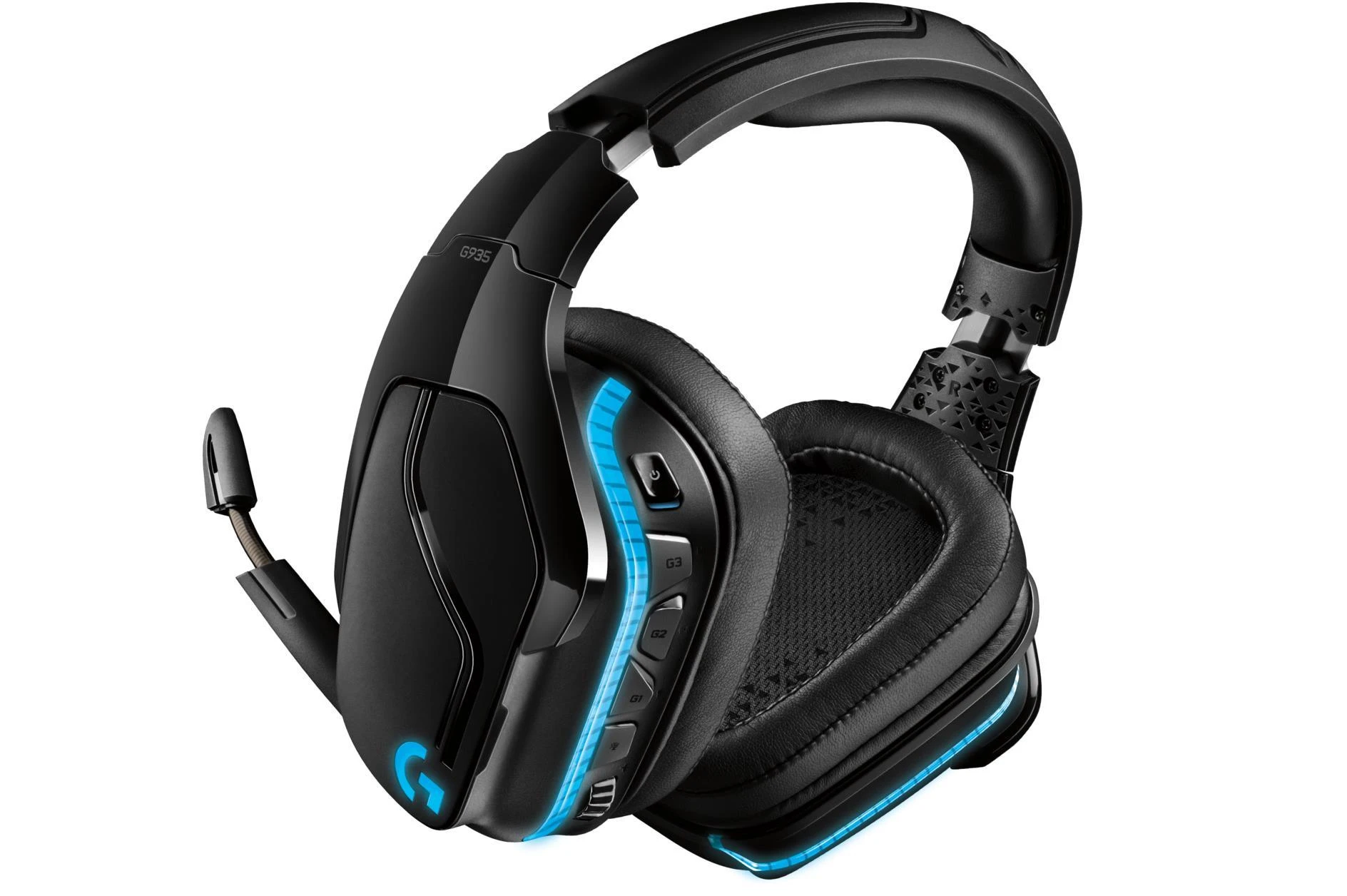 LOGITECH G935 Belaidės 7.1 Surround Sound LIGHTSYNC Ausinės Žaidimams - 2.4GHZ - EMEA