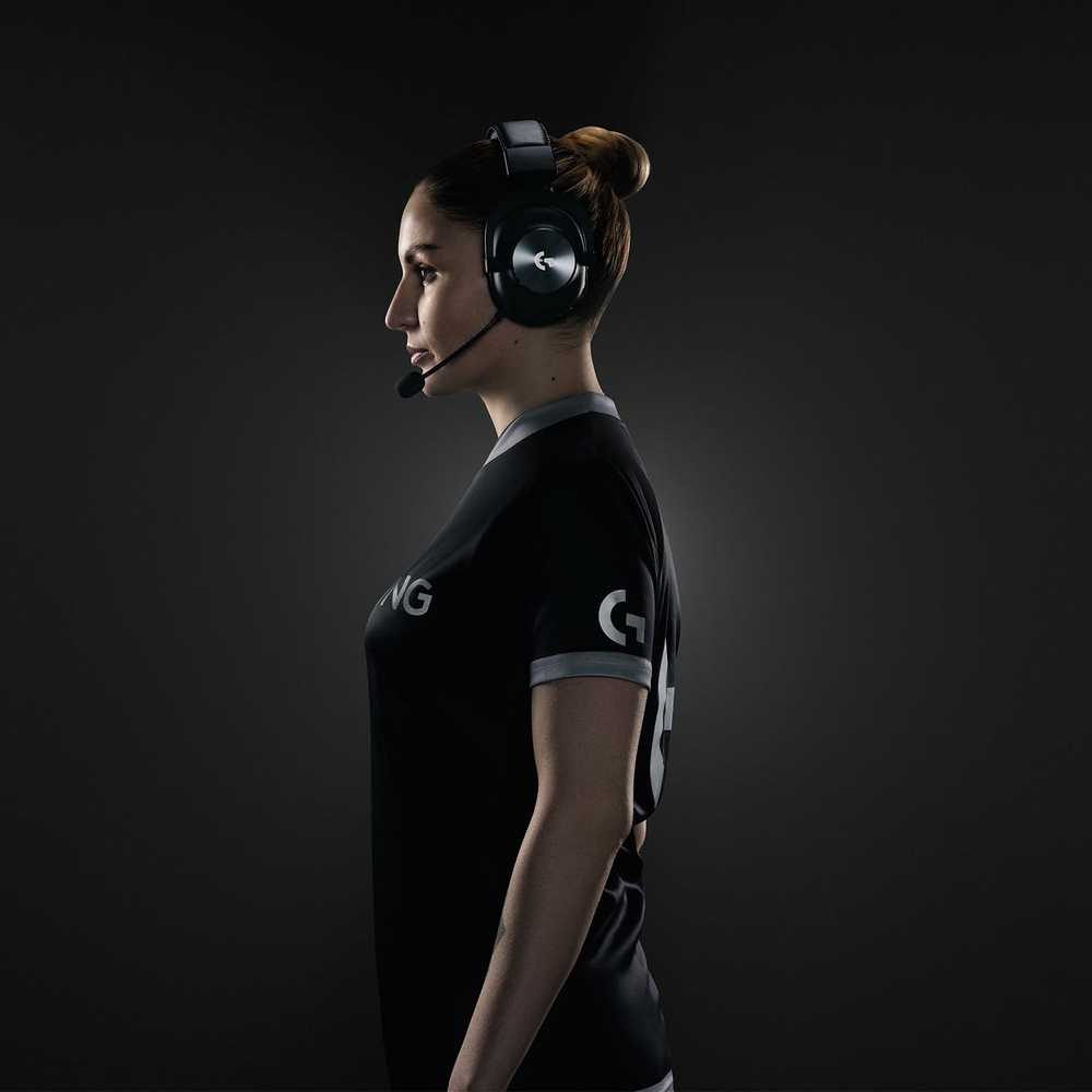Belaidės Žaidimų ausinės Logitech G PRO X WIRELESS LIGHTSPEED, BLUE VO!CE,  PRO-G 50mm, DTS X 2.0 | Varle.lt