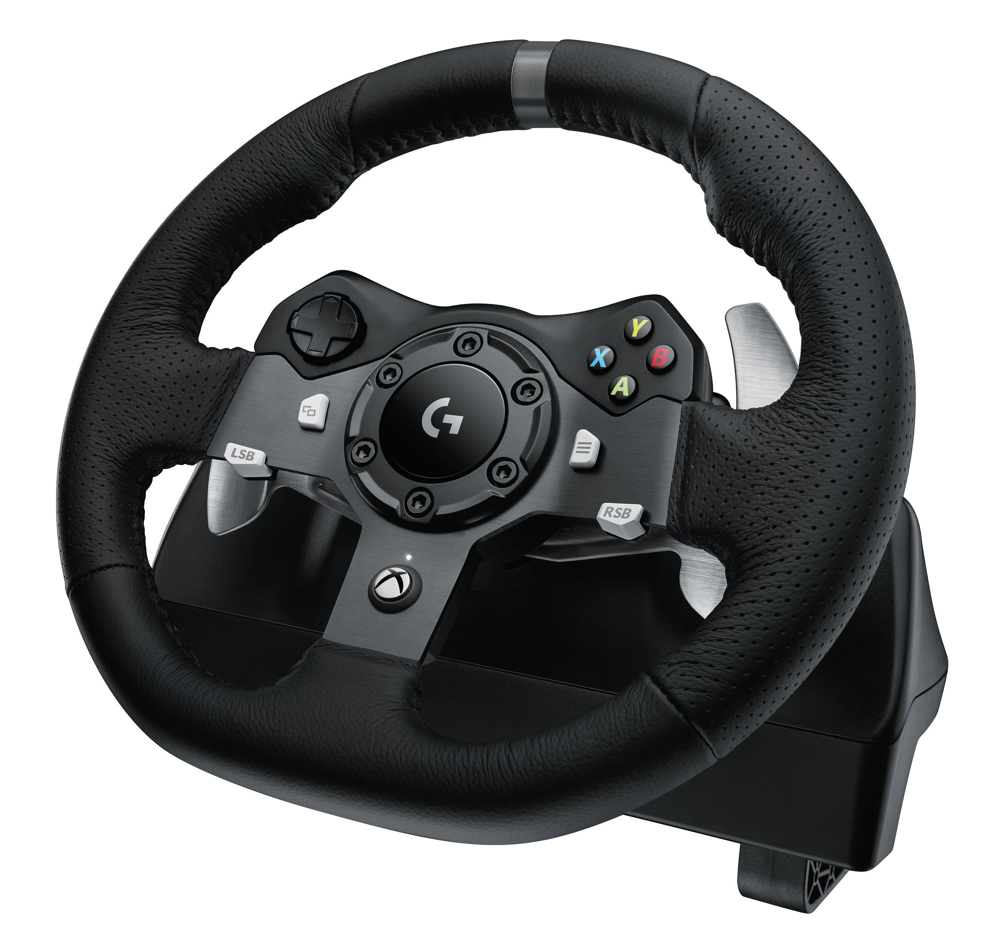 Logitech G920 Driving Force žaidimų vairas skirtas Xbox One ir PC su pedalais