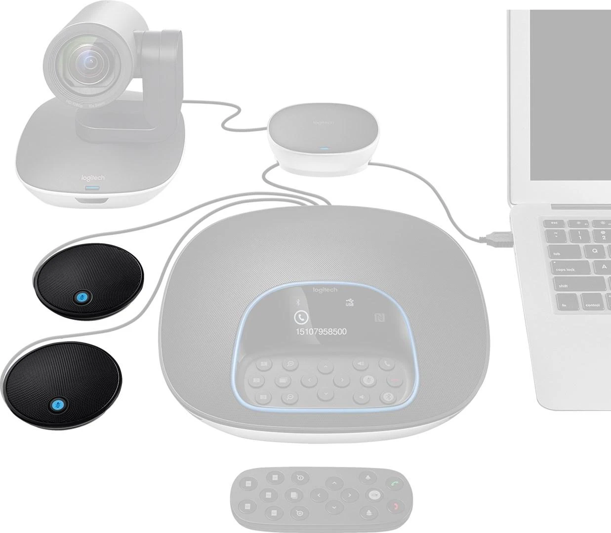 Mikrofonai konferencijoms LOGITECH Group ConferenceCam microphones