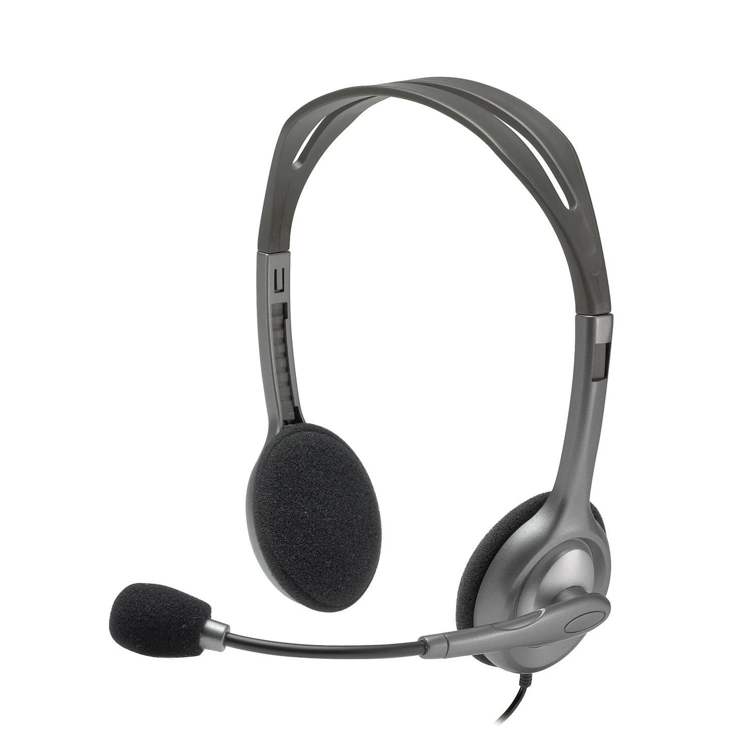 Logitech | LGT-H110 | Stereo ausinės | Juodas, Sidabrinis
