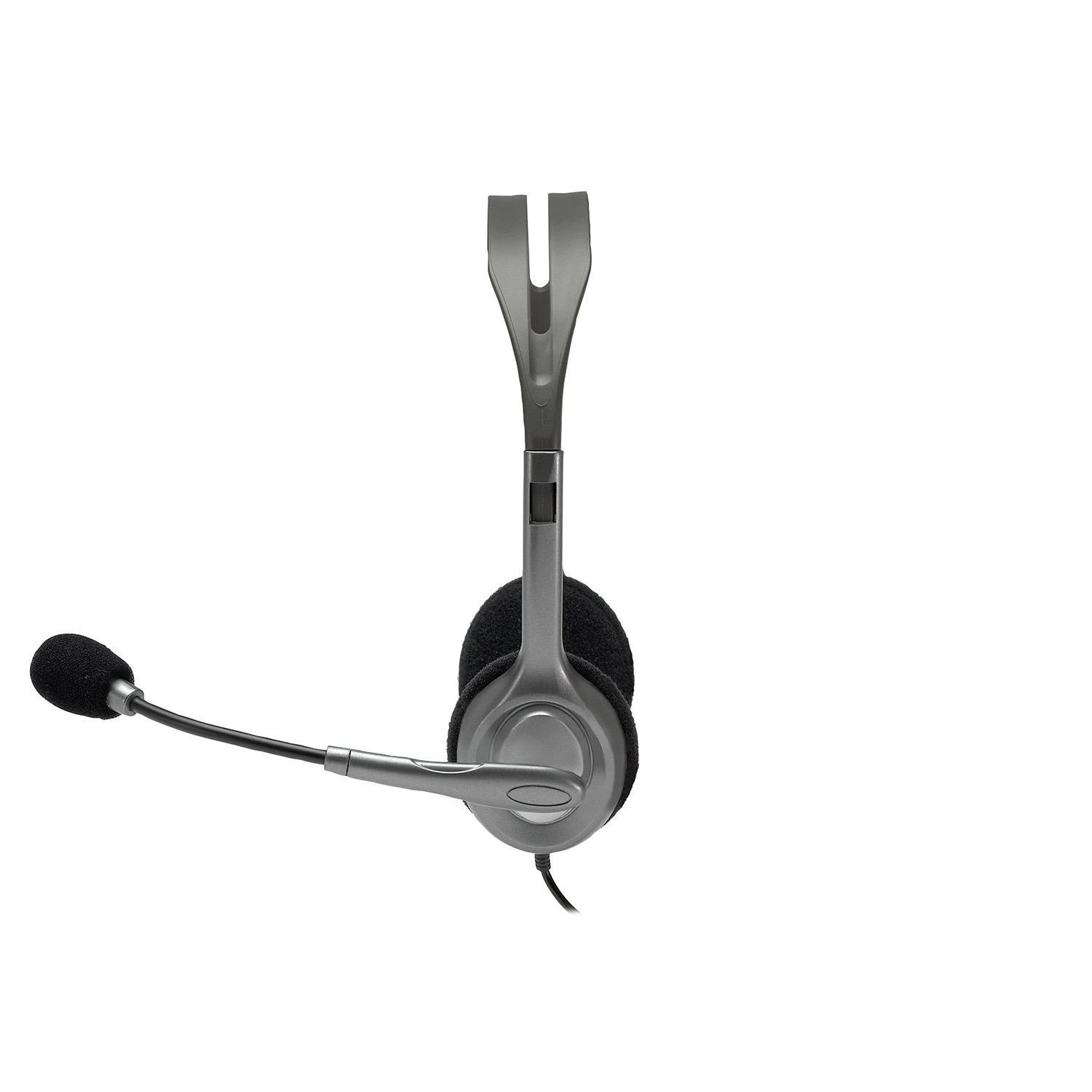 Logitech | LGT-H110 | Stereo ausinės | Juodas, Sidabrinis