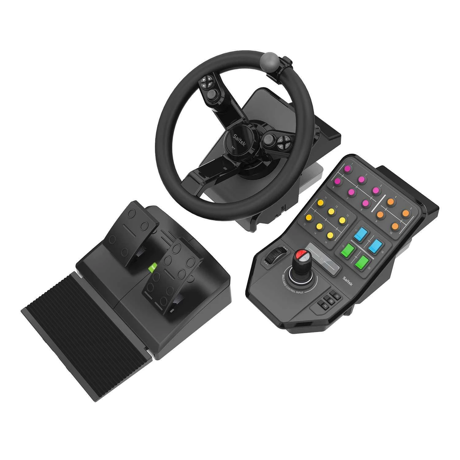 Logitech 945-000062 žaidimų valdiklis Vairas + pedalai Analoginis / skaitmeninis Juoda
