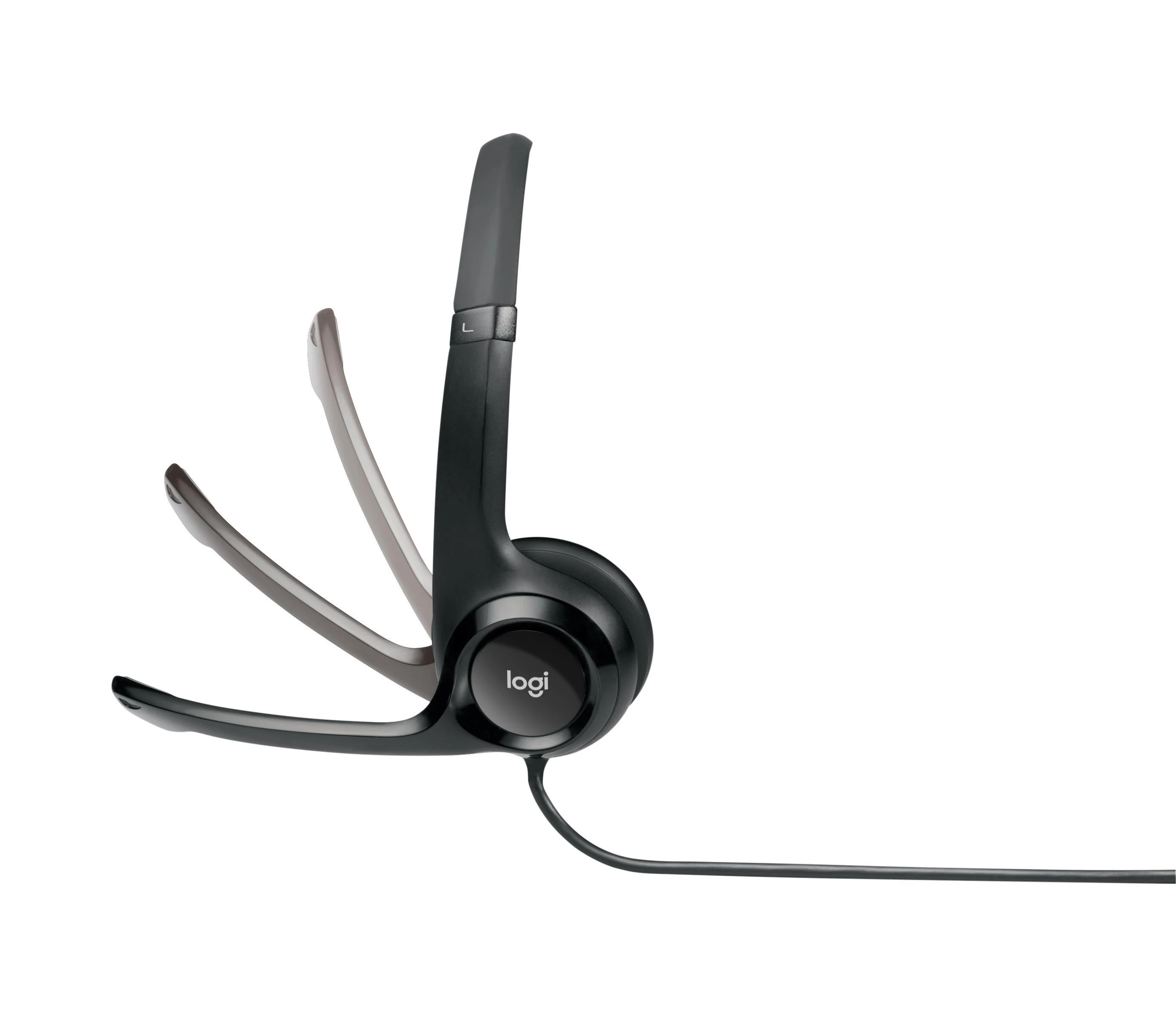 Universalios ausinės Logitech H390, su mikrofonu, USB jungtis