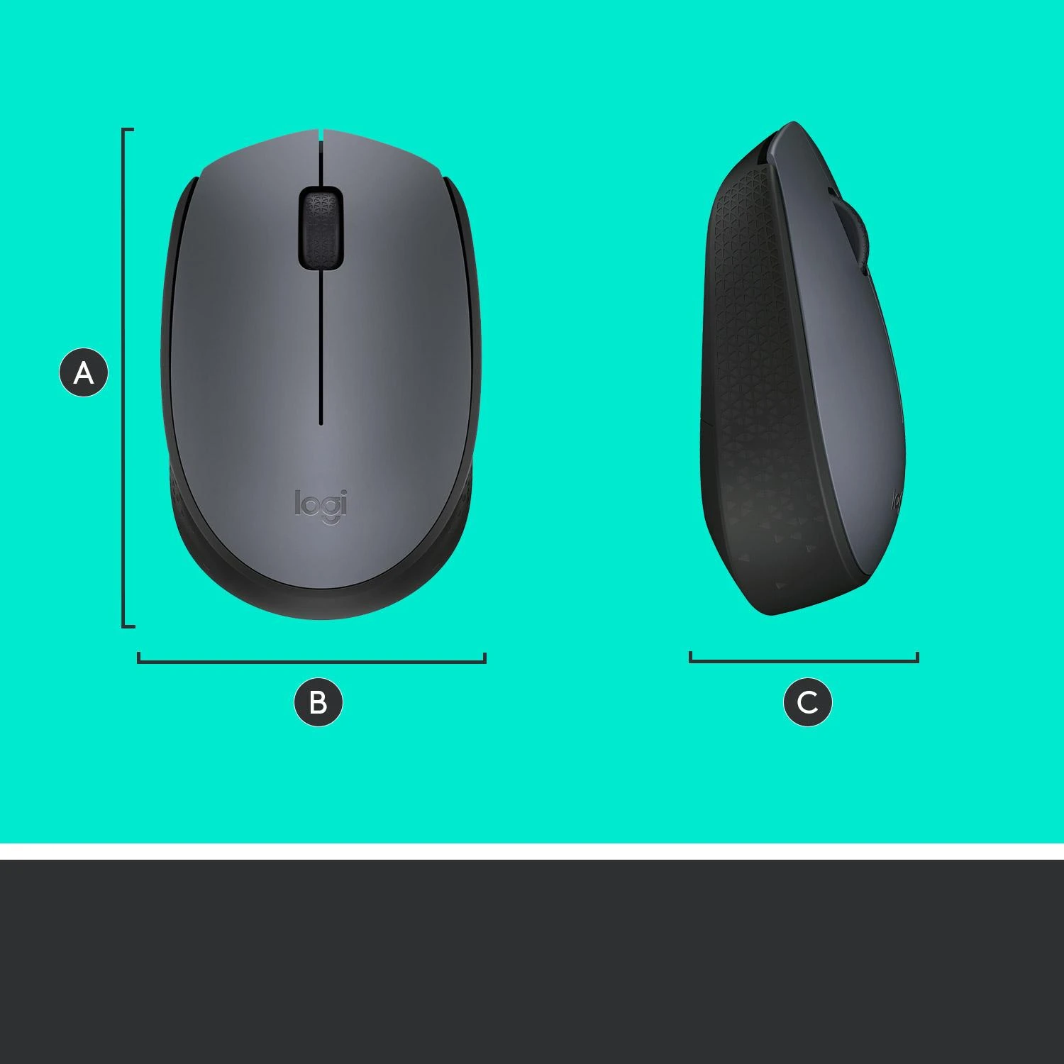 Belaidė pelė Logitech M170