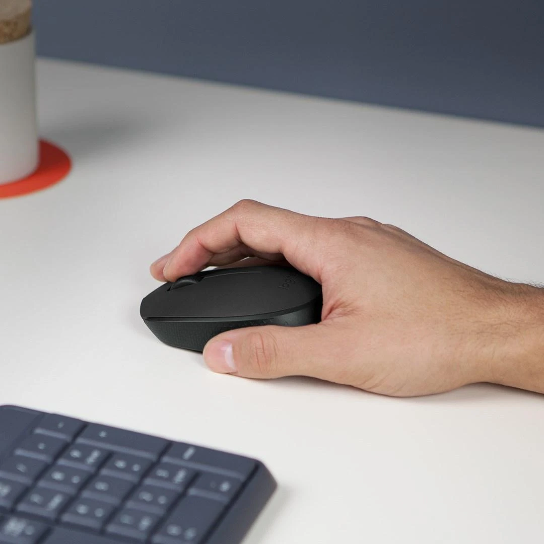 Belaidė pelė Logitech B170, Juoda
