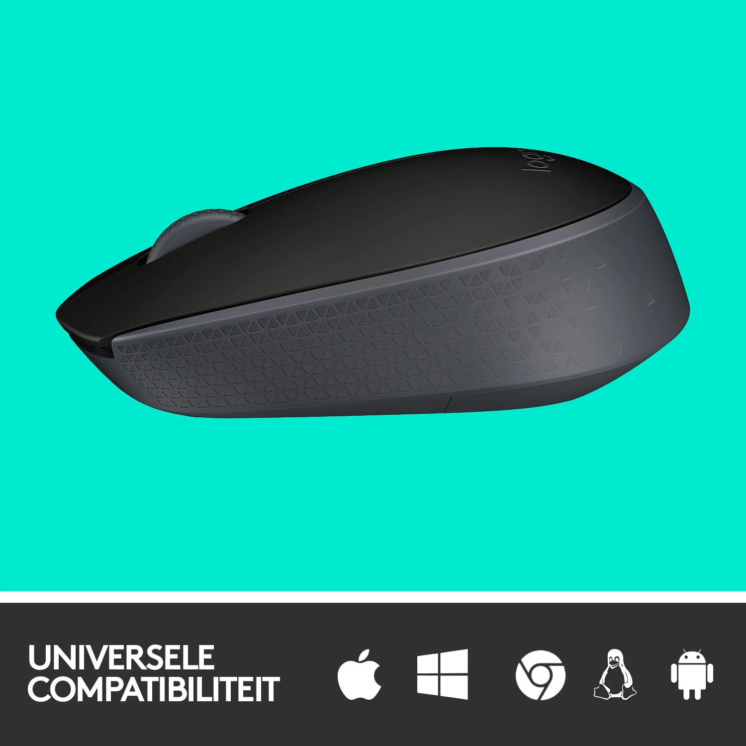 Belaidė pelė Logitech M171, Juoda