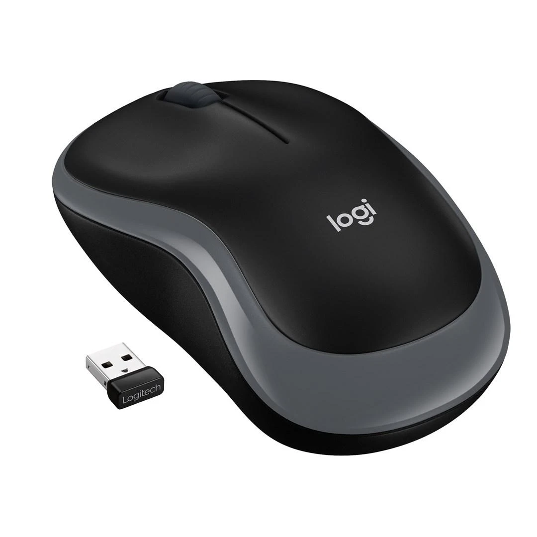 Pelė Logitech M185 pilka (910-002238)