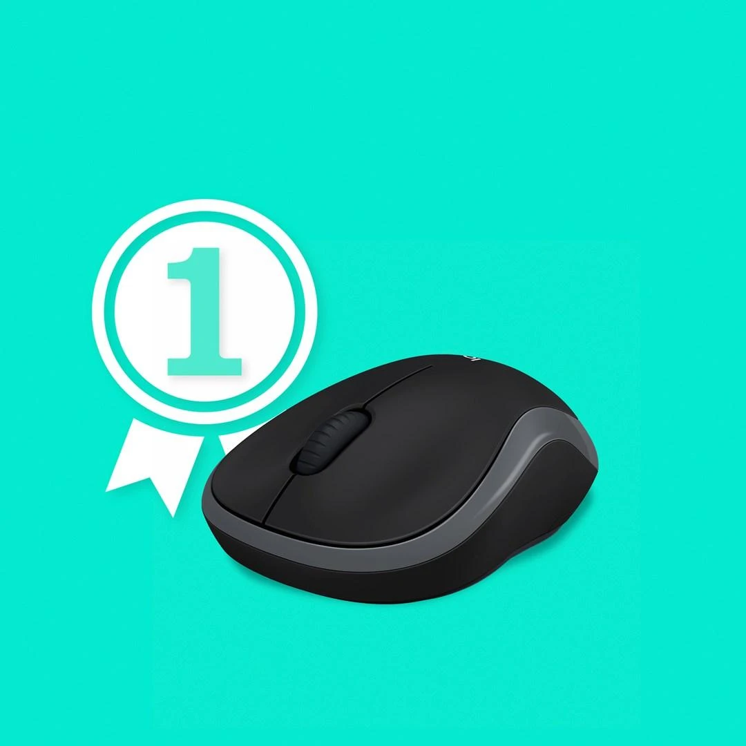 Pelė Logitech M185 pilka (910-002238)