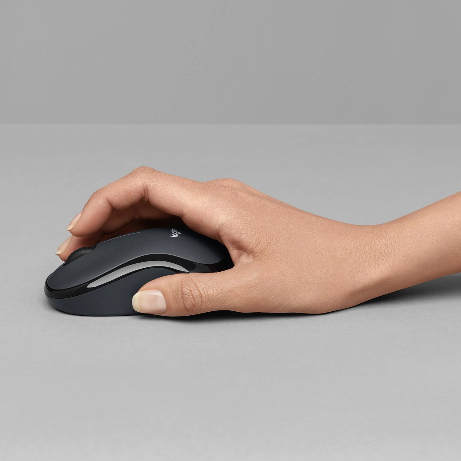 Belaidė pelė LOGITECH M220 Silent Juodai pilka